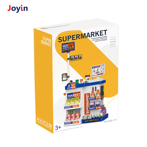 Juguete <span class=keywords><strong>de</strong></span> rol <span class=keywords><strong>de</strong></span> supermercado con escáner eléctrico, caja registradora, bolsa <span class=keywords><strong>de</strong></span> compras, juego <span class=keywords><strong>de</strong></span> simulación <span class=keywords><strong>de</strong></span> tienda <span class=keywords><strong>de</strong></span> comestibles para el hogar y el aula - Product Image 3