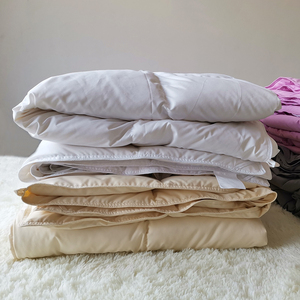 <span class=keywords><strong>Couette</strong></span> épaissie chaude en coton blanc avec plumes, couettes de lit, vente chaude d'hiver - Product Image 3
