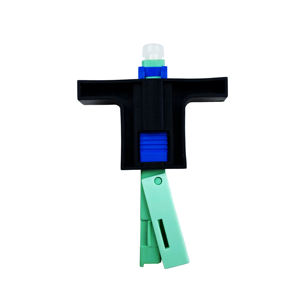 Connecteur rapide <span class=keywords><strong>APC</strong></span> UPC monomode pour équipement à fibres optiques Assemblage de champ vert bleu Assemblage optique de câble de dérivation FTTH rapide - Product Image 4