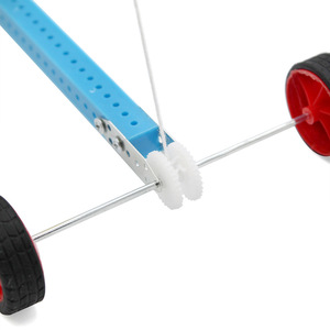 Kit de modèle de voiture à gravité 1 en plastique, jouet scientifique éducatif manuel pour enfants de 7 à 9 ans, expérience d'apprentissage STEAM, construction STEM - Product Image 4