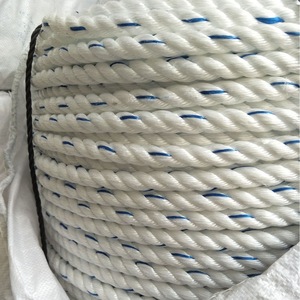 Hot bán <span class=keywords><strong>PP</strong></span> SỢI XOẮN dây thừng 8mm 4mm 6mm 16mm 40mm Polypropylene biển rope2 inch 3 Sợi <span class=keywords><strong>PP</strong></span> danline Dây Câu cá đóng gói dây - Product Image 2