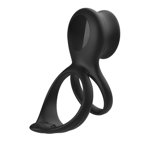 Männer Penis Vibrator Silikon Starke Vibration Verzögerung Ejakulation Cockring Für Männer Adult Sexspielzeug - Product Image 3