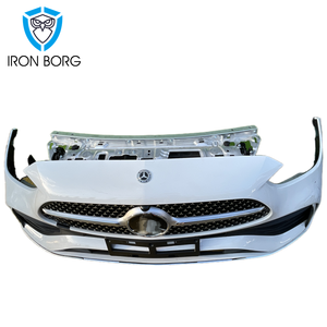 2021 <span class=keywords><strong>2022</strong></span> 2023 Kit de carrosserie d'origine pour Mercedes <span class=keywords><strong>classe</strong></span> <span class=keywords><strong>C</strong></span> W206 S206 V206 pare-chocs avant assemblage calandre phare LED lifting - Product Image 2