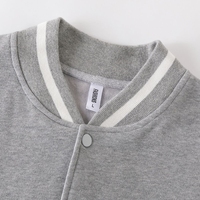 Fabrik-Lieferung Baseball-Jacke Hochwertige Freizeitjacke Atmungsaktive Baumwoll-Polyester-Mischung Team-Bekleidung Maßgeschneiderte Athletische Passform Jacke