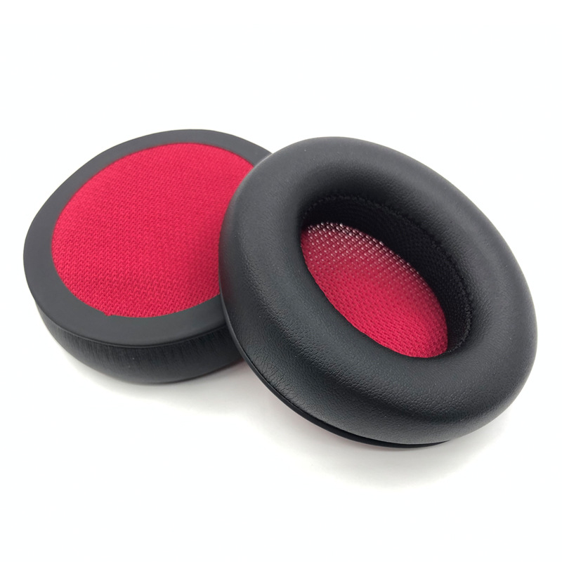 HP-Coussinets d'oreille Noir-rouge Protein Cuir