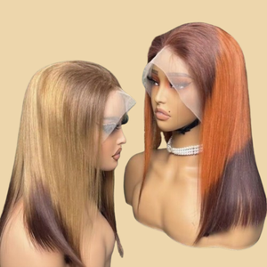 Perruque Bob Transparente Pas Chère en Gros pour Cheveux Remy, Densité 180%, 10 Pouces, Fermeture 4x4, Couleurs Personnalisables pour Femmes Noires - Product Image 6