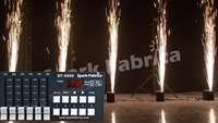 Console DMX à batterie SPARK FABRICA SF-X600, 6 canaux, mini contrôleur DMX, AC 110V-240V, équipement d'effets de scène, garantie 1 an