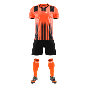 Camiseta de fútbol con logotipo de patrocinador personalizado de alta calidad, uniforme de entrenamiento deportivo, camisetas de fútbol clásicas para adultos y niños - Product Image 6