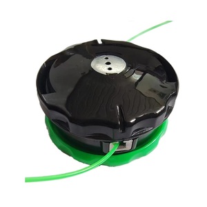 Cabezal de Recorte de Césped para Cortacésped a Batería, Alimentación Automática de Hilo sin Desmontaje, Base Negra/Verde, Estilo Italiano - Product Image 1