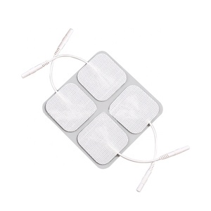 कस्टम पुन: प्रयोज्य दसियों इलेक्ट्रोड पैड 5x5 डिजिटल थेरेपी इलेक्ट्रोड पैड के लिए भौतिक चिकित्सा - Product Image 1