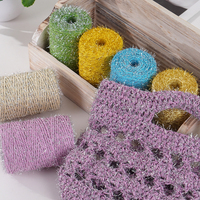 Eco-Friendly Wool/Nylon Hand Knitting Yarn Dyed Pattern Ring Spun Dimuni