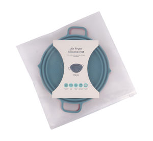 صينية خبز سيليكون دائرية قابلة للطي وصديقة للبيئة مقاس 7.5 بوصة، قابلة للتعديل، بطانات سلة قلاية هوائية، قوالب قابلة لإعادة الاستخدام، بطانة وعاء - Product Image 6