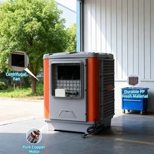 550W 10000cmh công nghiệp ngoài trời tường cửa sổ gắn ly tâm làm mát không khí bay hơi cho không gian rộng lớn và phòng - Product Image 3