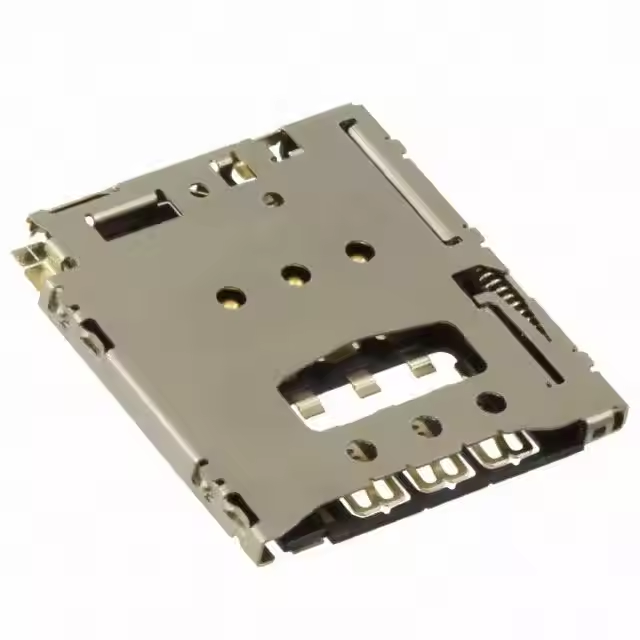 8 Pin Push Push Dual Sim Card Holder MICRO Socket Connector