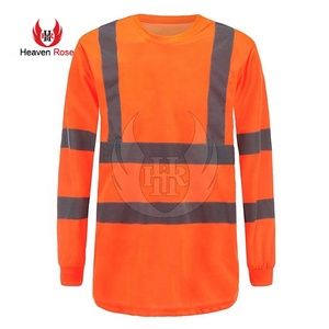 เสื้อยืดแขนยาว Hi-Vis ทำจากโรงงาน - Product Image 5