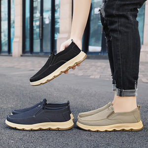 Zapatos Deportivos Casuales para Hombre, Primavera, Nueva Tendencia de Moda, Sin Cordones, Transpirables, de Malla, Cómodos, para Todas las Temporadas - Product Image 4