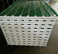Panneaux de toiture composites en aluminium et acier, isolés en polyuréthane, résistants au feu, résistants à l'eau, écologiques, de style européen moderne