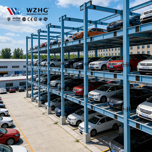 Torre de Estacionamiento de Acero Segura para Peatones con Caminos Dedicados, Iluminación y Preparada para Cámaras de Seguridad - Product Image 1