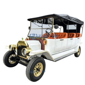Voiturette de golf électrique de luxe, style classique, vintage, et bus de tourisme à vendre – Transport spécial - Product Image 1