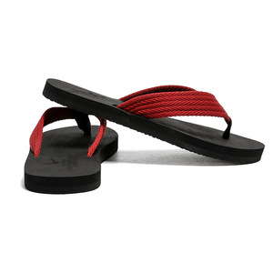 Men's Flip Flops F801 Red Black Beige Gray Outdoor Beach <b>Sandals</b> Soft Thick Sole Non Slip Summer Retro Style Adult Size - Product Image 5