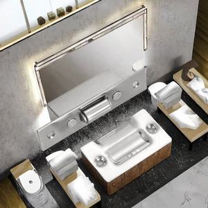 <span class=keywords><strong>ECREW</strong></span> Cierre de resorte de alta resistencia ajustable de acero inoxidable para gabinete, pestillo oculto superior, bisagra de montaje para puerta con rodillo de bola - Product Image 5