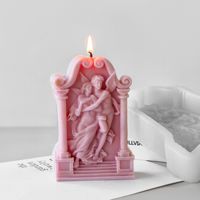 J10-335 nouveau arc ange amour messager aromathérapie bougie silicone moule bricolage plâtre goutte à goutte ornements décoratifs menuiserie