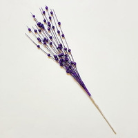 Compra Ramilletes de Bolas de Polvo Dorado Hechos a Mano HLC Fat Tuesday, Guirnaldas de Bayas RTS, Ramas de Flores de Mardi Gras para Decoración de Árboles