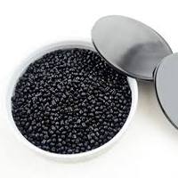 Masterbatch plastique noir à 30%, 40%, 50%, 60% de carbone pour le moulage par injection et le soufflage (PP, PE, PS, PC, HDPE)