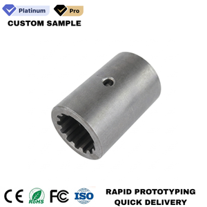 Feigeer Tech Manguito estriado y horquilla estriada para eje de transmisión delantero de <span class=keywords><strong>tractor</strong></span> Kubota, piezas CNC de ingeniería inversa, equipo de reparación en campo - Product Image 1