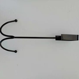 The hook behind the door can be used to hang clothes and hats It is suitable for <b>both</b> wall-mounted and floor-standing hooks - Product Image 6
