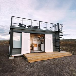 Maisons préfabriquées 2025 pour hôtels, fabriquées en panneaux sandwich en acier au Kenya et en Afrique du Sud - Product Image 1