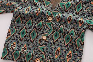 نمط جديد للربيع والخريف للأولاد معطف بأكمام طويلة مطبوع مع سترة + قميص سادة + طقم ملابس من 3 قطع - Product Image 5