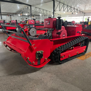 <span class=keywords><strong>Tondeuse</strong></span> à gazon sur chenilles autopropulsée entièrement automatique avec télécommande pour la remise en état du jardin de la ferme à la maison neuve et d'occasion - Product Image 1