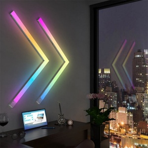 ไฟติดผนัง DIY Smart Glide แบบ RGB สีสันสดใส สามารถต่อประกอบได้ เหมาะสำหรับโต๊ะอีสปอร์ต สร้างบรรยากาศ - Product Image 2