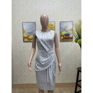 Abiti midi Vintage dot o neck - Product Image 1