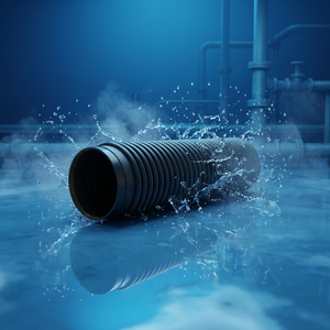 Tuberías de HDPE Reforzadas <span class=keywords><strong>para</strong></span> Drenaje de Alta Presión y Transporte de Aguas Residuales, Estándar ISO, Fabricantes Personalizados, Venta al Por Mayor - Product Image 1