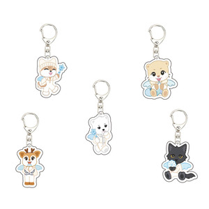 Porte-clés et pendentif de sac Spot Nexz Winter Cartoon en acrylique avec impression UV, accessoires de mode et souvenirs, motif étoile - Product Image 3
