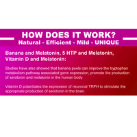Suppléments anti-anxiété Gummies 5-HTP La technologie de libération soutenue aide à dormir avec melstonin