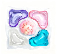 Lessive liquide 5-en-1 avec perles de parfum concentrées en vrac, mousse riche, parfum floral, marque privée OEM, écologique