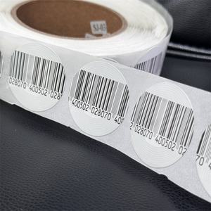 1000 Etiquetas de Seguridad RF de 40 mm de Diámetro, 82 MHz, Etiqueta Adhesiva Suave para Farmacias con Código de Barras para Cajas Antirrobo - Product Image 2