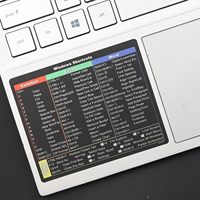 Pegatinas de acceso directo de Windows Guía de referencia rápida Pegatinas de acceso directo de teclado Teclado de computadora portátil para cualquier PC Computadora portátil o escritorio