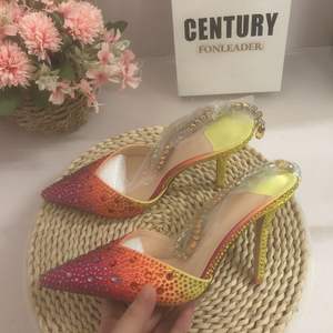 Trendy Rhinestone Luxe Pumps met Diamanten Hakken 2024 - Product Image 6