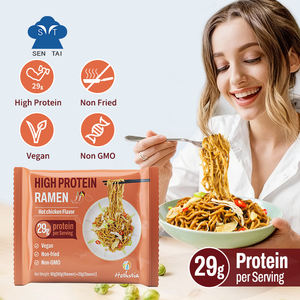 Baharatlı tavuk yüksek <span class=keywords><strong>Protein</strong></span> karışık erişte 29g <span class=keywords><strong>Vegan</strong></span> <span class=keywords><strong>Protein</strong></span> olmayan kızarmış Ramen - Product Image 2