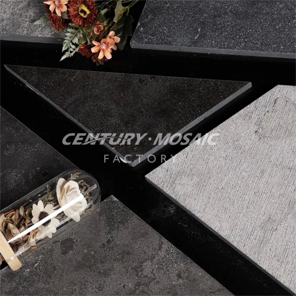 Centurymaic 도매 블루 석회암 타일 모자이크 외부 벽 및 바닥 장식