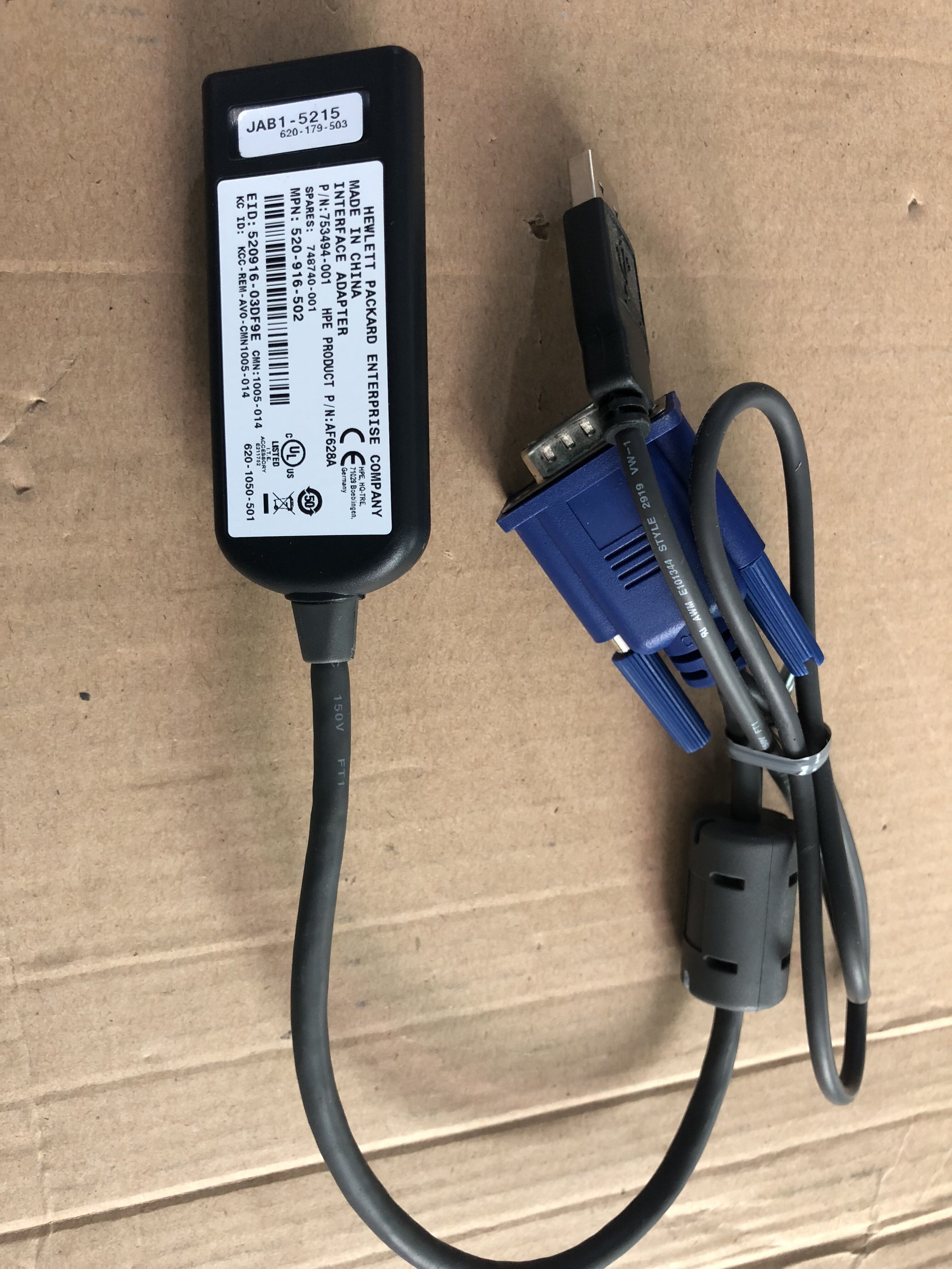 ＵＳＢアダプター 楽天市場】753494-001 Hewlett Packard Enterprise コンソール