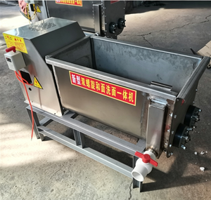 Laveuse de gluten et pétrin à double vis commerciaux, machine à bouillie en acier inoxydable pour <span class=keywords><strong>Liangpi</strong></span> - Product Image 4