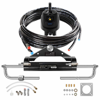 Kit de direction hydraulique universel 50-350 CV pour bateaux, système de direction hydraulique pour yachts, bateaux rapides, bateaux de plaisance