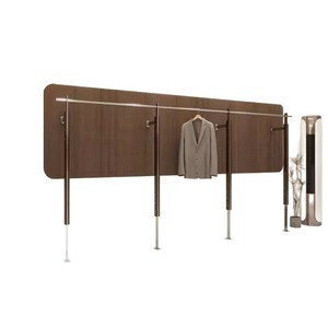 Giá để quần áo bằng thép không gỉ, giá treo quần áo di động, kệ trưng bày thời trang cho nữ và trẻ em - Product Image 5
