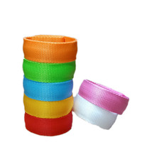 Bracelets lumineux à LED en nylon pour concerts, festivals, sports et fêtes-Bracelets promotionnels brillants dans le noir