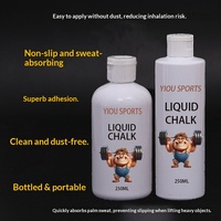 Poudre Antidérapante Liquide Personnalisée 250ml pour Escalade, Fitness, Gymnastique, Musculation, Tractions - Séchage Rapide, Sans Poussière, Portable